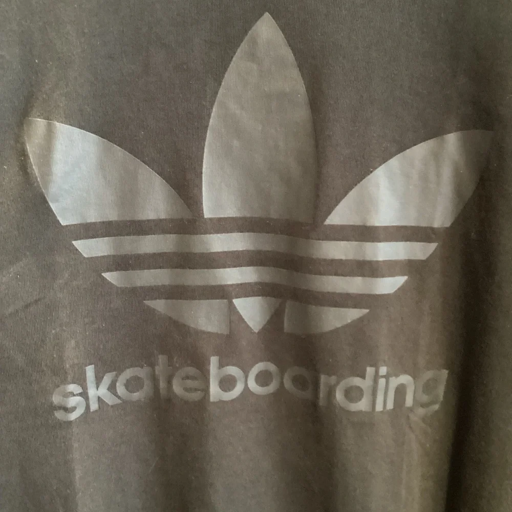 Adidas Skateboarding Climalite Graphic Logo Trefoil Tee Men's Size Large